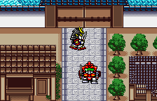 SD Gundam Eiyuuden-Musha Densetsu screenshot 3 for WonderSwan Color